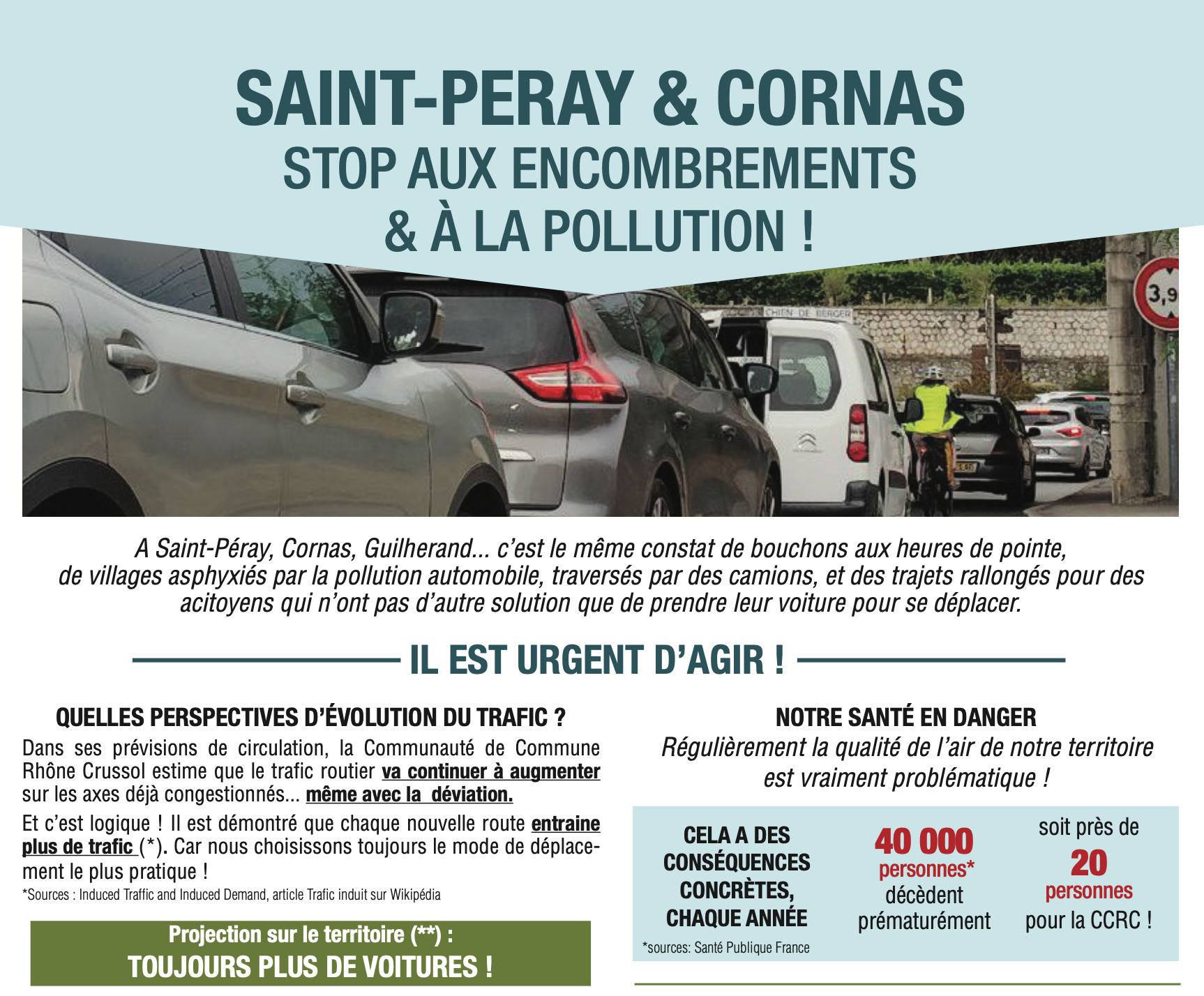 Lire la suite à propos de l’article Vite, des alternatives au projet de déviation !